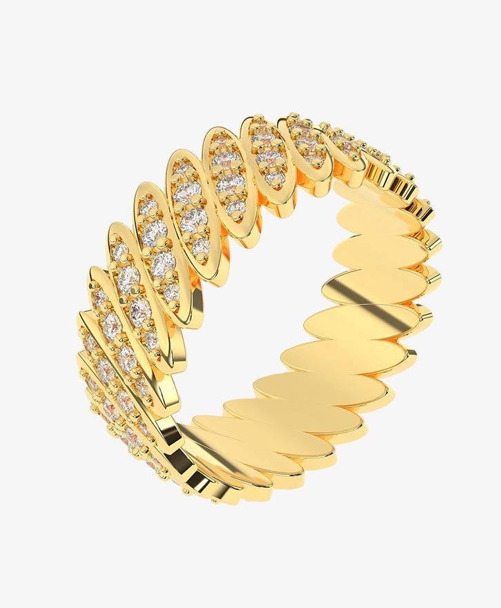 Elegant Platinum Wedding Ring